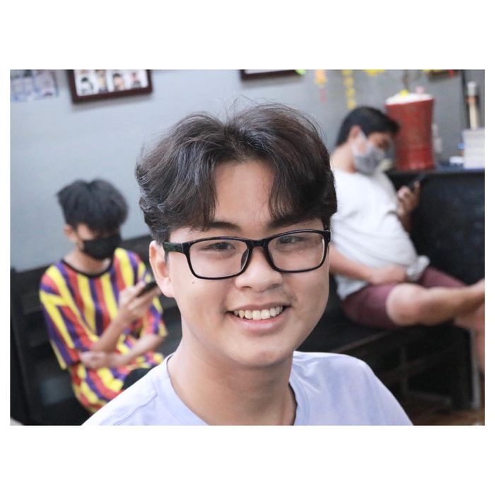 Không gian ấn tượng tại Khánh Barber Shop
