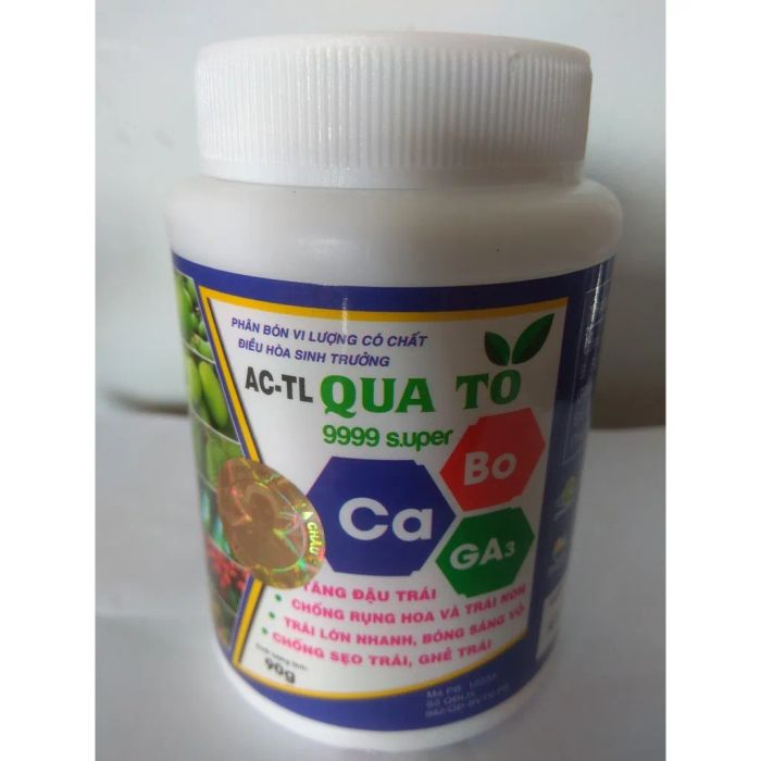 PHÂN BÓN VI LƯỢNG AC - TL QUA TO Hình Ảnh 1