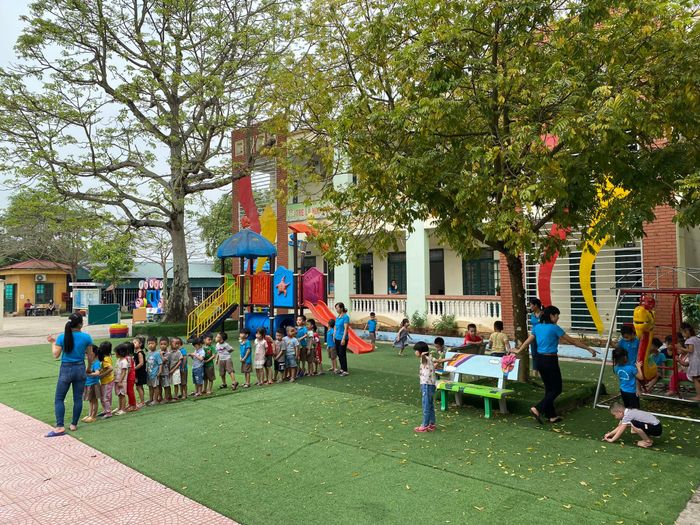 Trường Mầm Non Kim Lũ ảnh 1 – Góc học tập đầy màu sắc và tiếng cười trẻ thơ