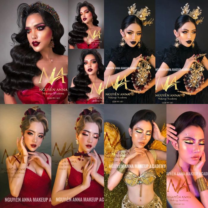 Hình ảnh học viện Makeup Nguyễn Anna