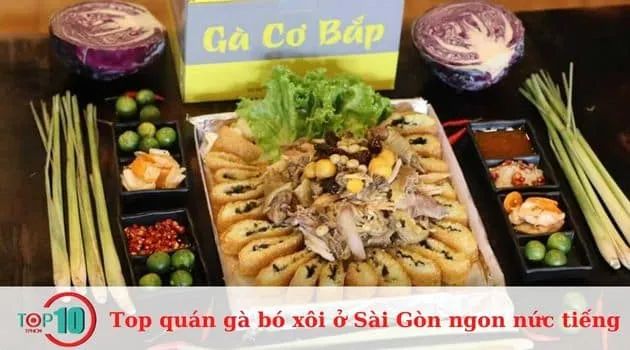 Gà Cơ Bắp - Tinh hoa ẩm thực gà bó xôi