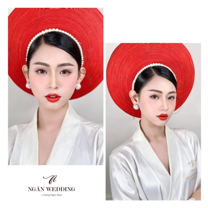 Không gian đào tạo tại Hoàng Ngân Make-Up Store
