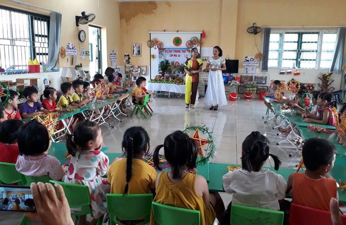 Trường Mầm non Bắc Phú ảnh 2 – Không gian học tập và vui chơi sinh động, an toàn và gần gũi với thiên nhiên.