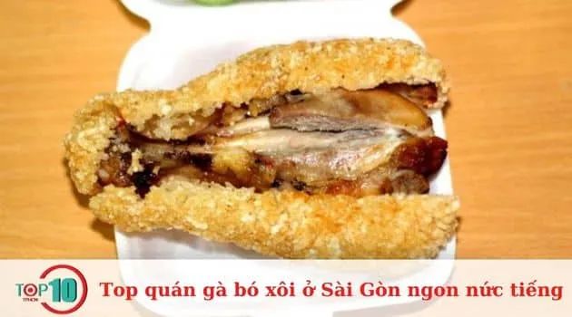 Ú Nù - Gà bó xôi đẳng cấp