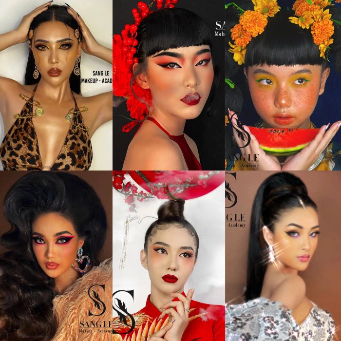 Không gian đào tạo chuyên nghiệp tại Sang Lê Makeup Academy