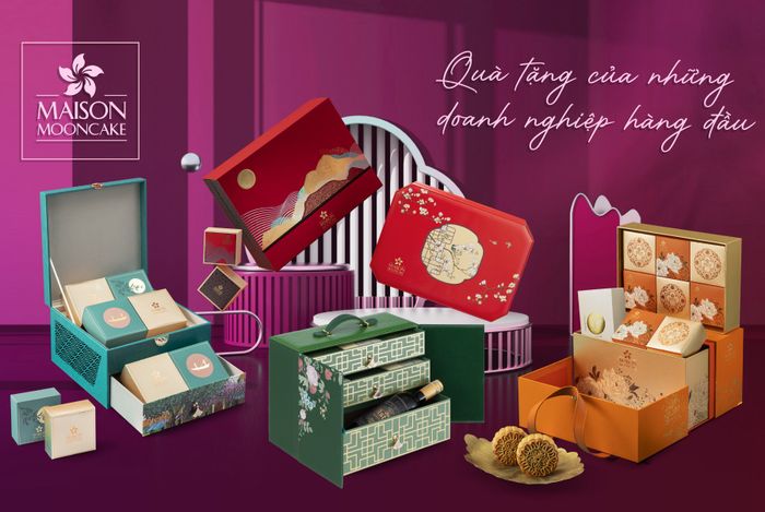 Bộ sưu tập bánh Trung thu Maison 2022