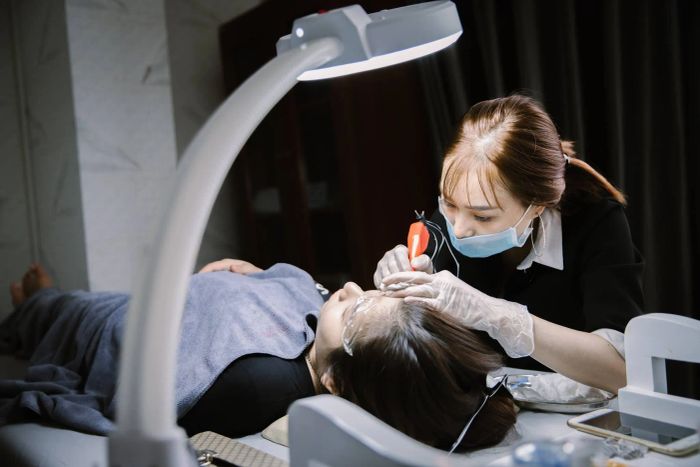 Hình ảnh quy trình xóa xăm chuyên nghiệp bằng công nghệ Laser Picosure