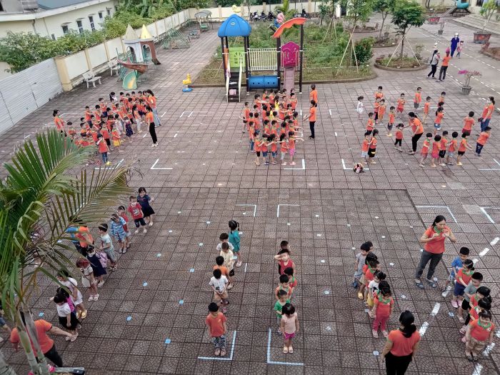 Góc học tập sáng tạo tại Mầm non Nam Triều - Ảnh 2