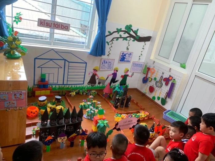 Không gian học tập lý tưởng tại Trường Mầm non Lạc Trung