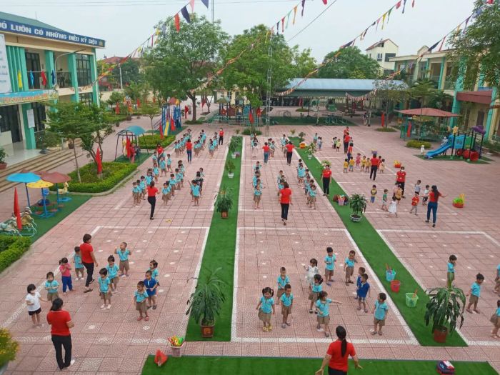Những khoảnh khắc đáng yêu tại Mầm non Tri Trung - Ảnh 2