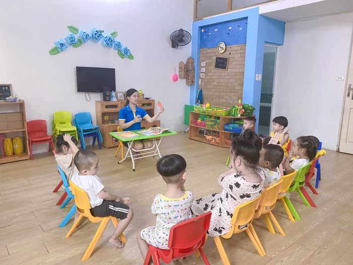 Không gian học tập đầy cảm hứng tại Trường mầm non Kid’s World Steam