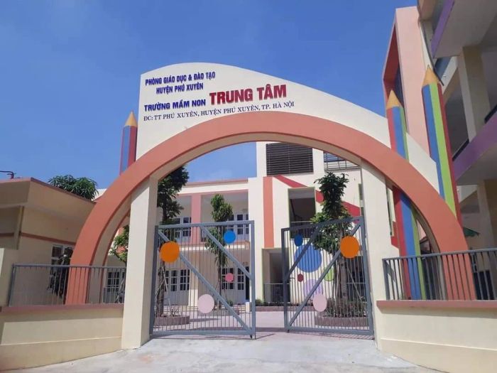 Không gian học tập hiện đại tại Trường Mầm Non Trung Tâm