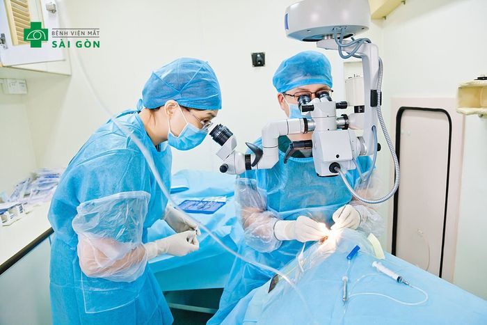 Mắt Sài Gòn Đường Láng - Hình ảnh của Bệnh viện Mắt Sài Gòn Hà Nội