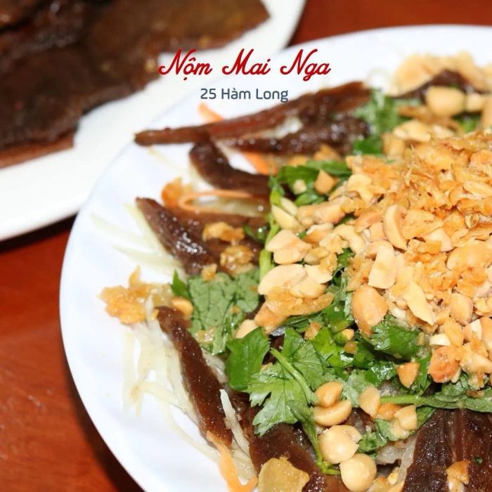 Nộm Mai Nga - Hình ảnh món ngon đậm chất Hà Nội