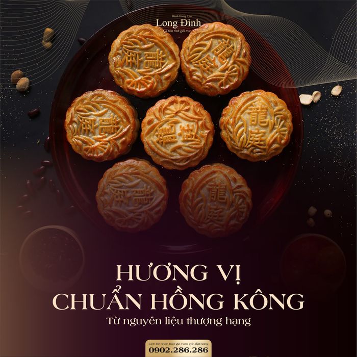 Bánh Trung Thu Long Đình - Nét vàng son trong từng hương vị