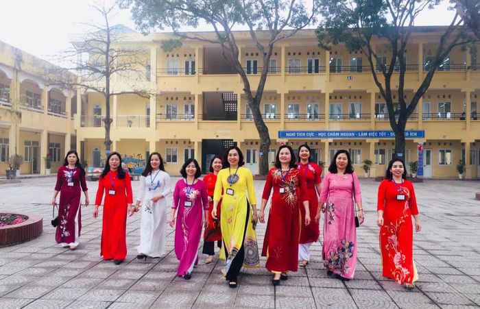 Hình ảnh tuyệt đẹp về ngôi trường Xuân Canh