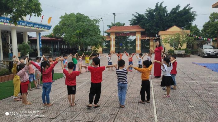 Khoảnh khắc đáng yêu tại Mầm Non Quang Trung - Ảnh 2