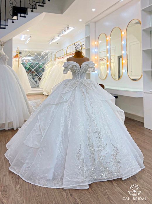 BST váy cưới lãng mạn tại Mimosa Wedding