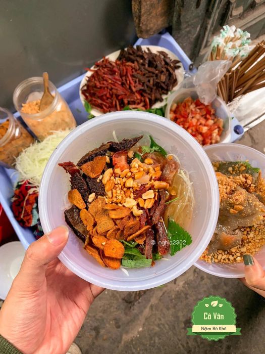 Nộm Cô Vân - Hình ảnh món ngon đậm chất Hà thành