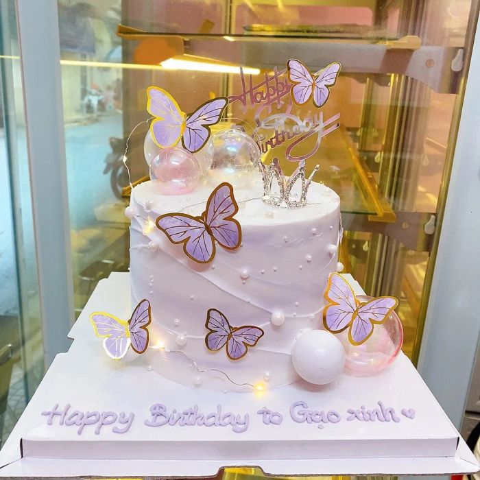 Bộ sưu tập bánh sinh nhật đầy màu sắc tại LilyCake