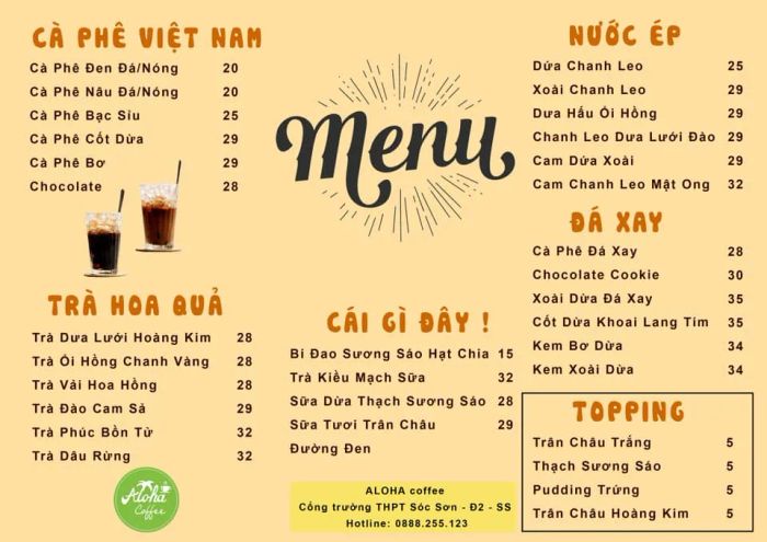 ALOHA Coffee - Góc thiên đường xanh mát
