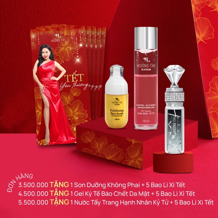 Hương Thị ảnh 1 - Hình ảnh sang trọng của bộ sưu tập mỹ phẩm thiên nhiên cao cấp, nơi vẻ đẹp được nuôi dưỡng từ tinh chất quý giá.