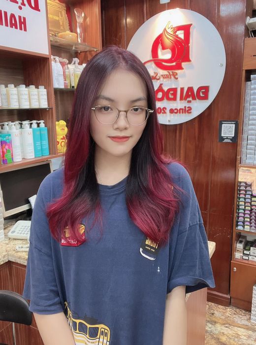 Hình ảnh thực tế các mẫu tóc nhuộm đẹp tại Salon Tóc Đại Đồng