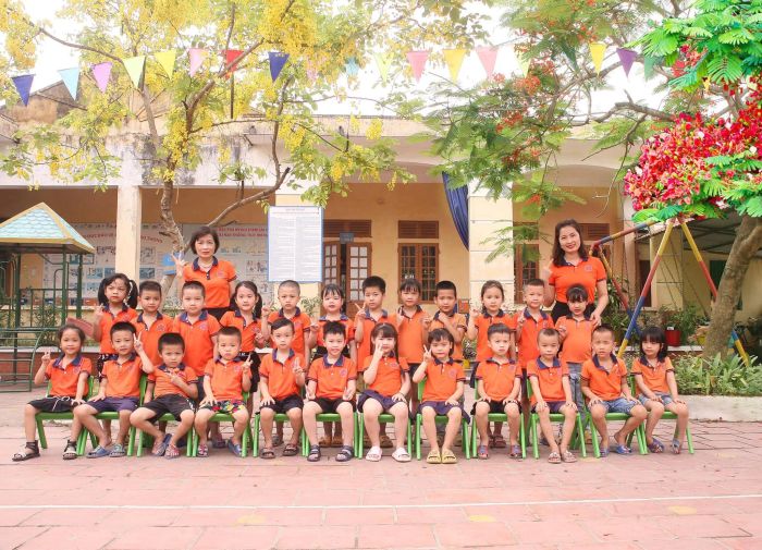 Không gian học tập tại Trường Mầm Non Vân Từ