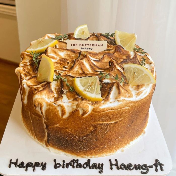 Bộ sưu tập bánh sinh nhật độc đáo tại The Butterman Bakery