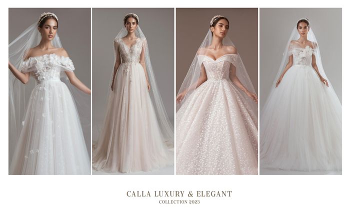 BST váy cưới tinh tế tại Calla Bridal