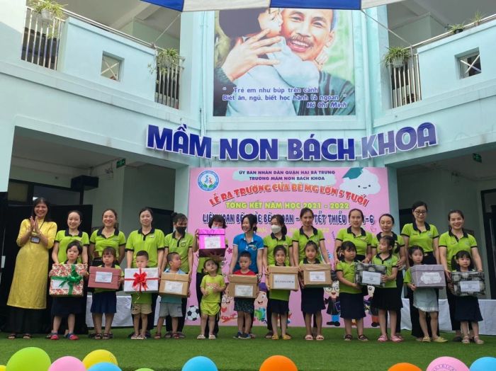Không gian học tập hiện đại tại Trường Mầm Non Bách Khoa