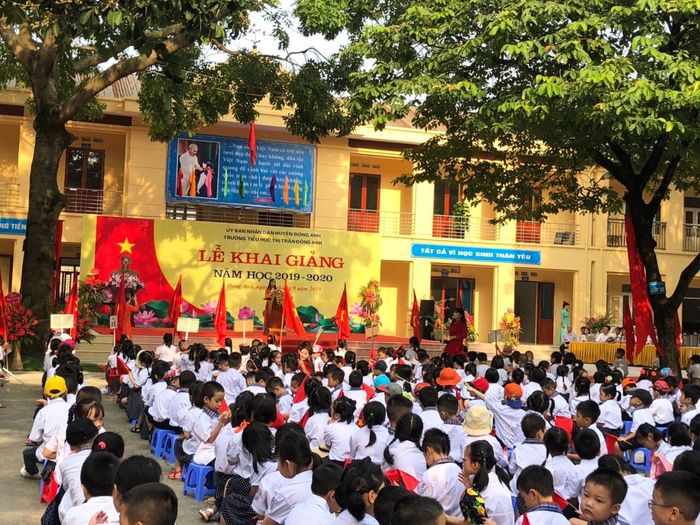 Hình ảnh ấn tượng về không gian học tập tại Trường Tiểu học Thị Trấn Đông Anh