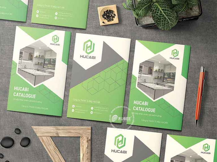 Bộ nhận diện thương hiệu ấn tượng được thiết kế bởi Rubee