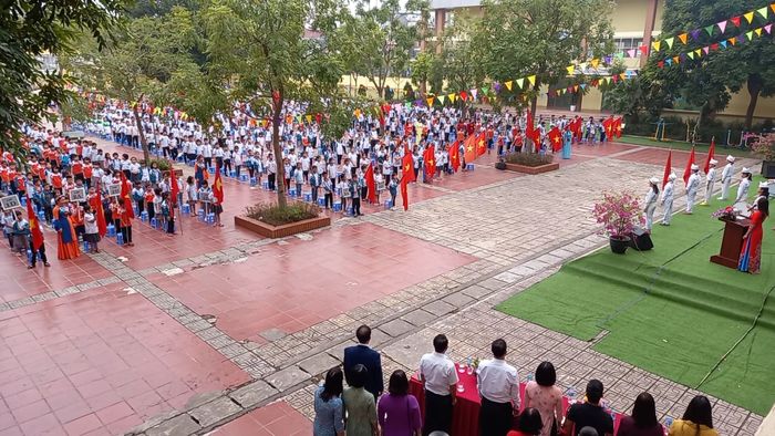 Hình ảnh ấn tượng về cơ sở vật chất hiện đại tại Trường Tiểu học Tô Thị Hiển