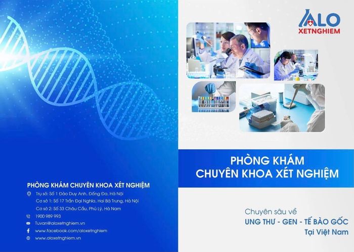 Hình ảnh không gian hiện đại tại Alo Xét Nghiệm