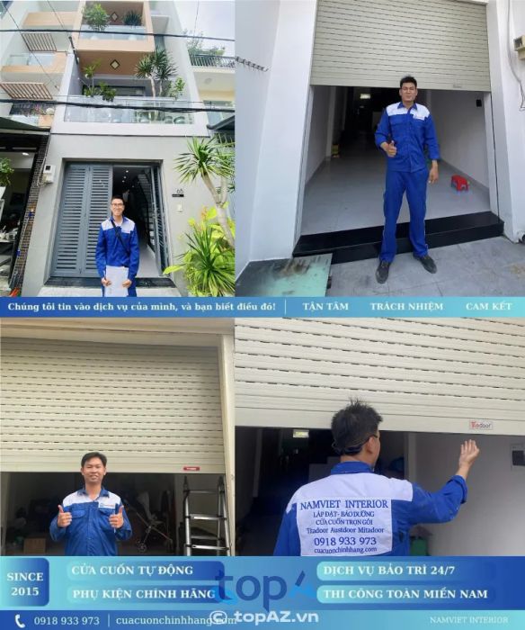 NamViet Interior - Đẳng cấp cửa cuốn Đức ngay tại Quận 12