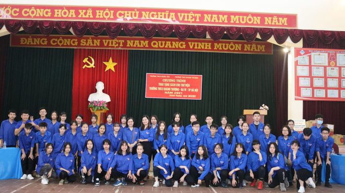 Khoảnh khắc đẹp về đời sống học đường tại THCS Khánh Thượng