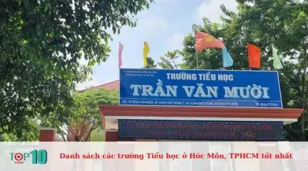 Trường Tiểu học Trần Văn Mười - Nơi ươm mầm tri thức tương lai