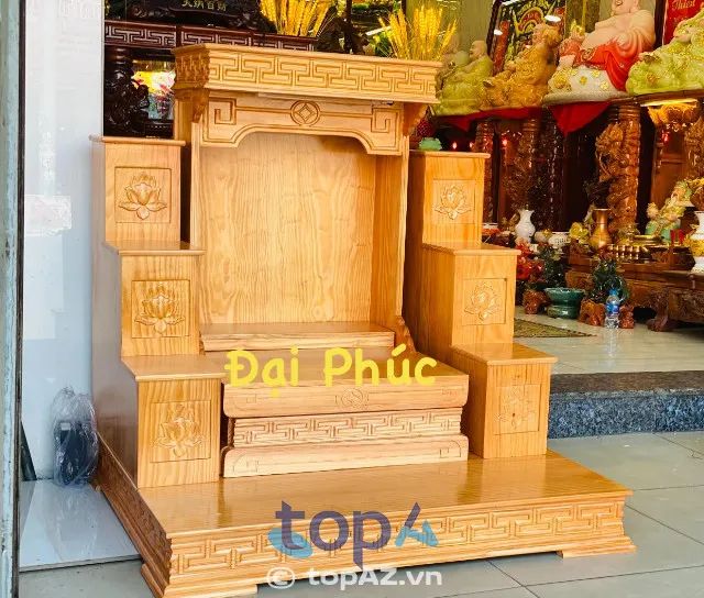 Địa chỉ vàng cung cấp bục kê, tam cấp bàn thờ thần tài cao cấp tại TP.HCM