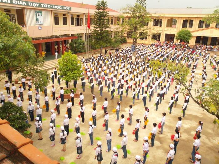 Hình ảnh đẹp về Trường Tiểu học Vật Lại - Không gian học tập đầy cảm hứng