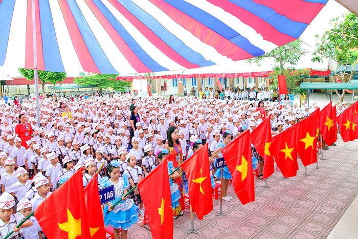 Hình ảnh Trường Tiểu học Tây Đằng B - Ngôi trường khang trang với thành tích giáo dục ấn tượng