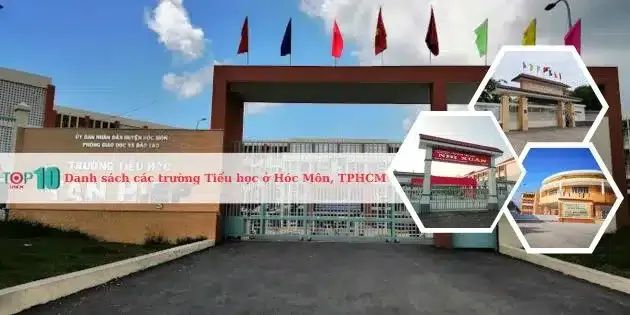 Bảng xếp hạng các trường Tiểu học ưu tú khu vực Hóc Môn, TP.HCM