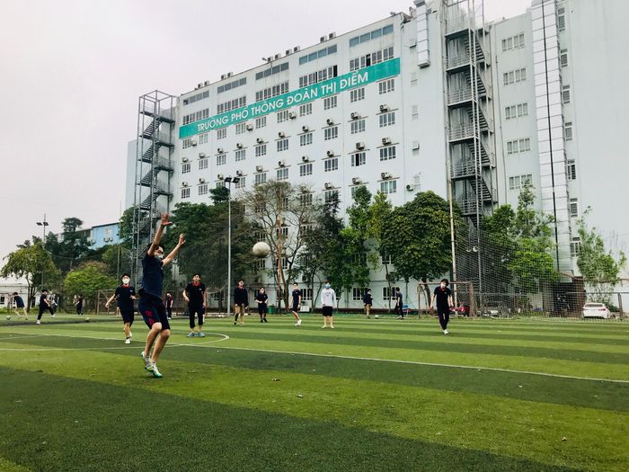 Cơ sở vật chất hiện đại tại THPT Đoàn Thị Điểm