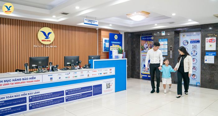 Hình ảnh hệ thống máy móc hiện đại tại Medlatec