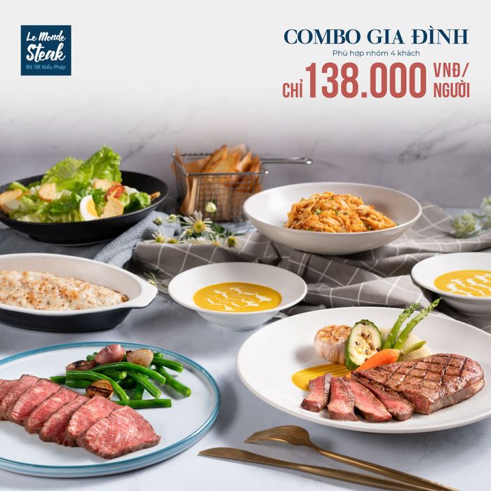 Le Monde Steak - Bít tết kiểu Pháp Hình Ảnh 1