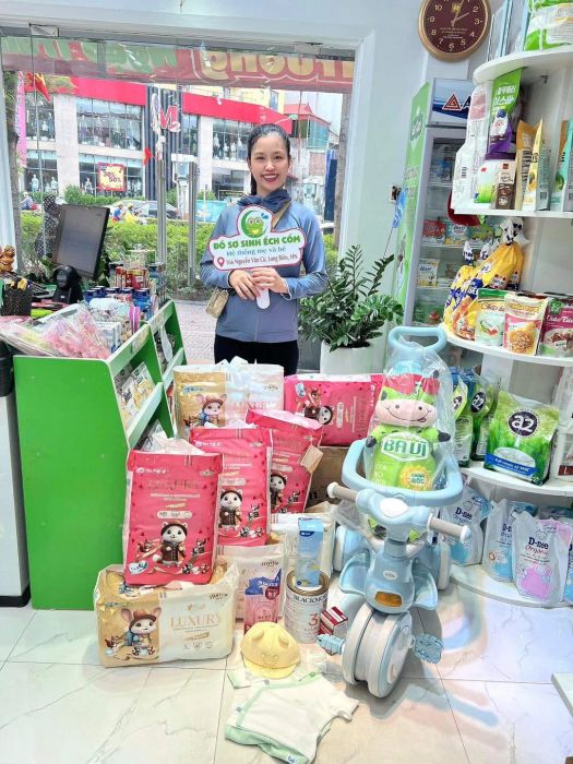Bộ sưu tập đồ sơ sinh đa dạng tại Ếch Cốm