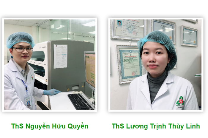 Hình ảnh quy trình xét nghiệm tự động hóa tại Greenlab