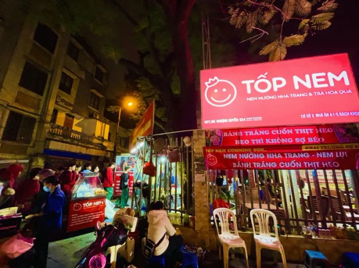Nem Nướng Nha Trang - Tốp Nem Bách Khoa - Hương Vị Độc Đáo, Ngon Mê Ly
