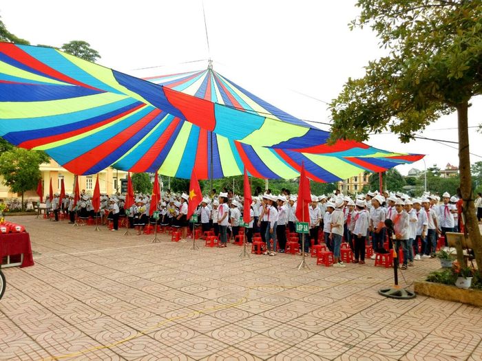 Góc nhìn mới về cơ sở vật chất khang trang của Trường Tiểu học Minh Quang B