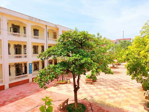 Hình ảnh thứ hai về Trường Tiểu học Đông La - không gian học tập hiện đại, nơi kết hợp hài hòa giữa kiến trúc đẹp và môi trường giáo dục chất lượng cao.